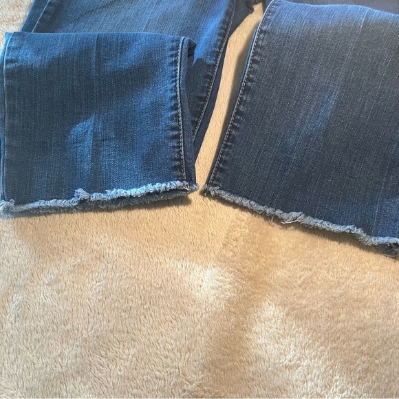 7 For All Mankind Womens Shelby Md Wash Tower Straight Cropped Jeans, 8 Hi Waist - Picture 10 of 16